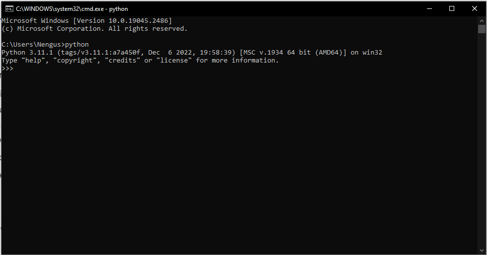 CMD Test